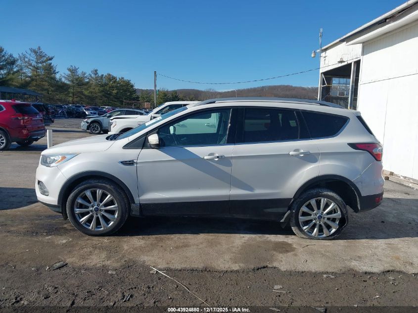 2017 Ford Escape Titanium VIN: 1FMCU9JD7HUA59392 Lot: 43924880