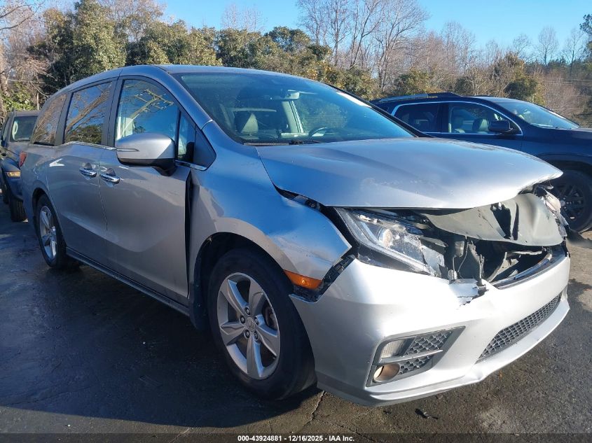 2018 Honda Odyssey Ex-L VIN: 5FNRL6H74JB064936 Lot: 43924881