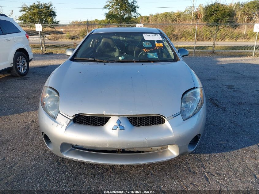 2007 Mitsubishi Eclipse Gs VIN: 4A3AK24F47E060642 Lot: 43924884