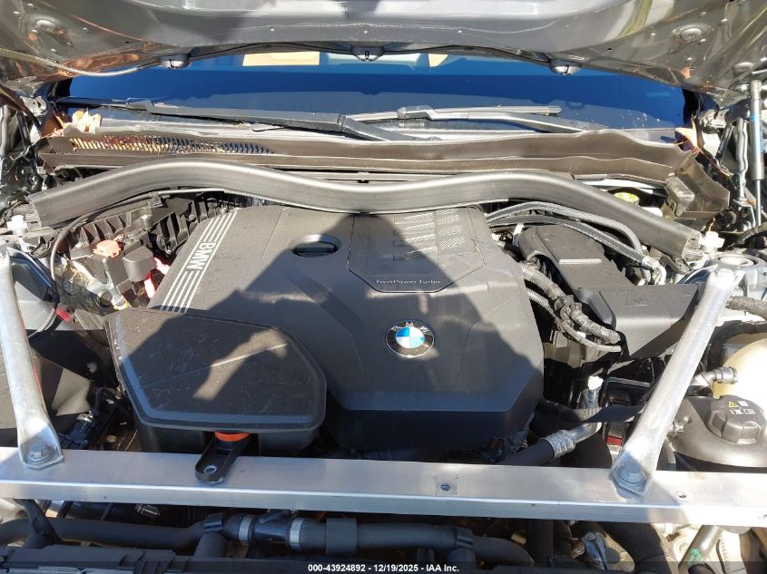 2023 BMW X3 Sdrive30I VIN: 5UX43DP09P9R98448 Lot: 43924892