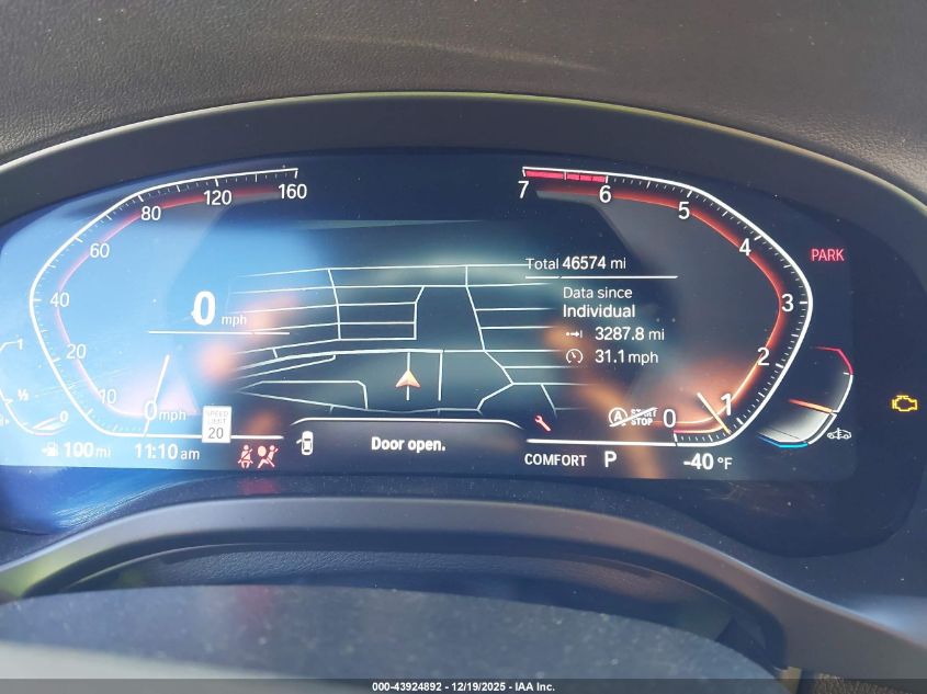 2023 BMW X3 Sdrive30I VIN: 5UX43DP09P9R98448 Lot: 43924892