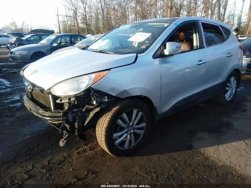 2011 Hyundai Tucson Limited VIN: KM8JU3AC8BU186607 Lot: 43924893