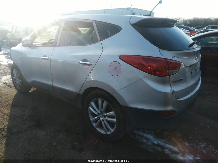 2011 Hyundai Tucson Limited VIN: KM8JU3AC8BU186607 Lot: 43924893