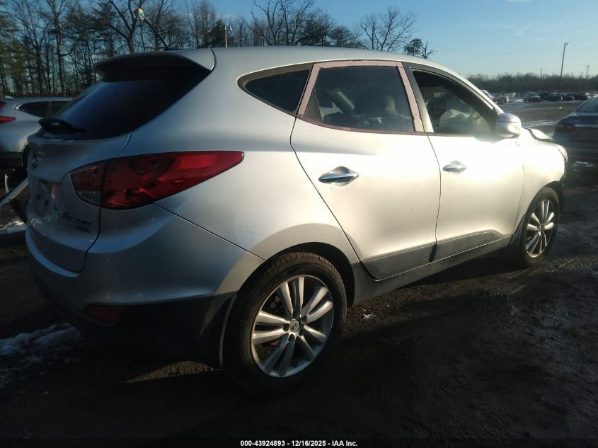 2011 Hyundai Tucson Limited VIN: KM8JU3AC8BU186607 Lot: 43924893