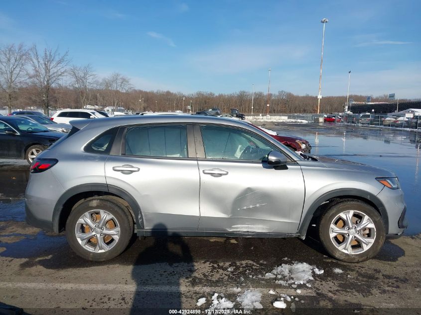 2024 Honda Hr-V Awd Lx VIN: 3CZRZ2H3XRM752896 Lot: 43924898