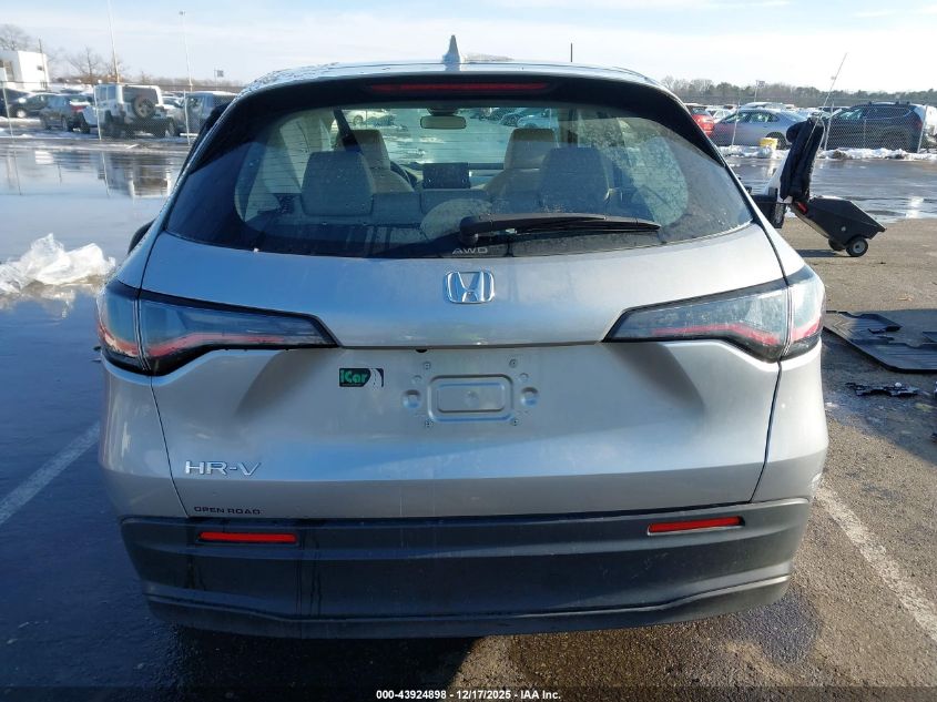 2024 Honda Hr-V Awd Lx VIN: 3CZRZ2H3XRM752896 Lot: 43924898