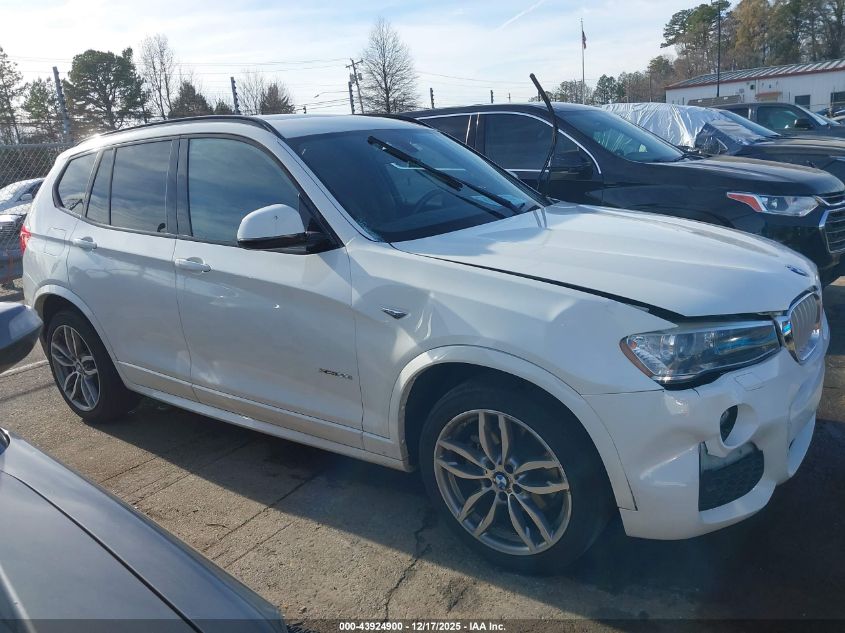 2017 BMW X3 xDrive35I VIN: 5UXWX7C52H0S18506 Lot: 43924900