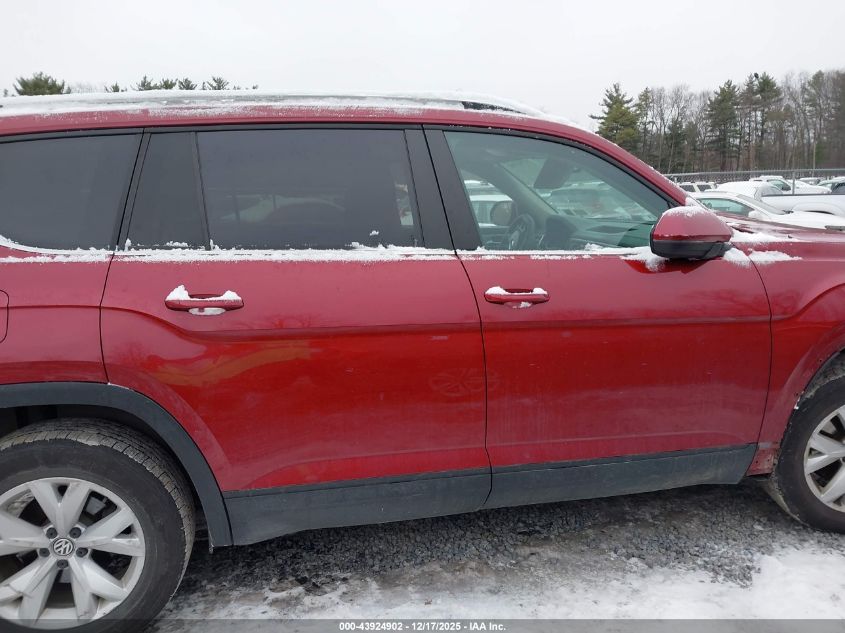 2018 Volkswagen Atlas 3.6L V6 S VIN: 1V2GR2CA7JC524071 Lot: 43924902