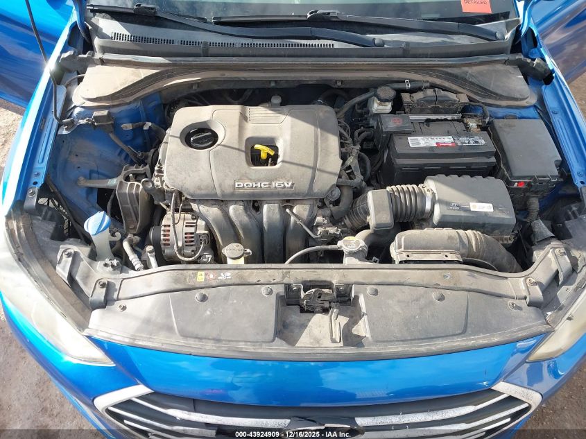 2018 Hyundai Elantra Sel VIN: 5NPD84LF3JH240701 Lot: 43924909