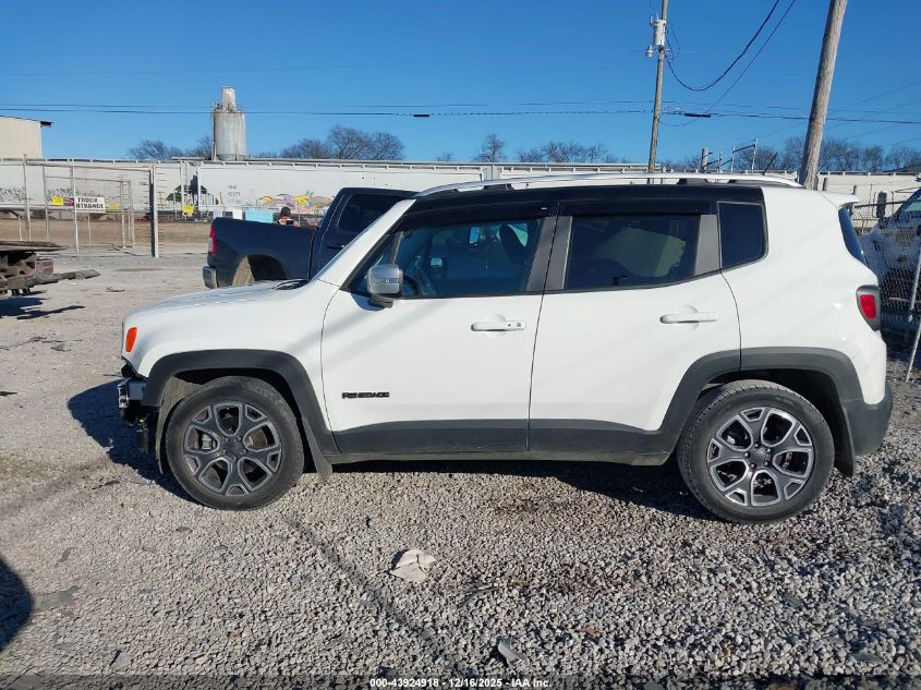 2017 Jeep Renegade Limited Fwd VIN: ZACCJADB9HPG27149 Lot: 43924918