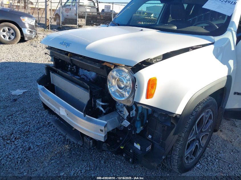 2017 Jeep Renegade Limited Fwd VIN: ZACCJADB9HPG27149 Lot: 43924918