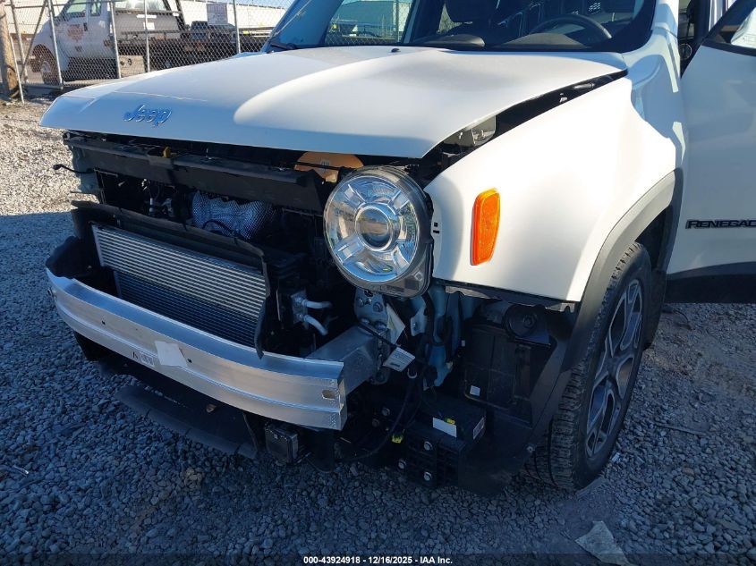 2017 Jeep Renegade Limited Fwd VIN: ZACCJADB9HPG27149 Lot: 43924918