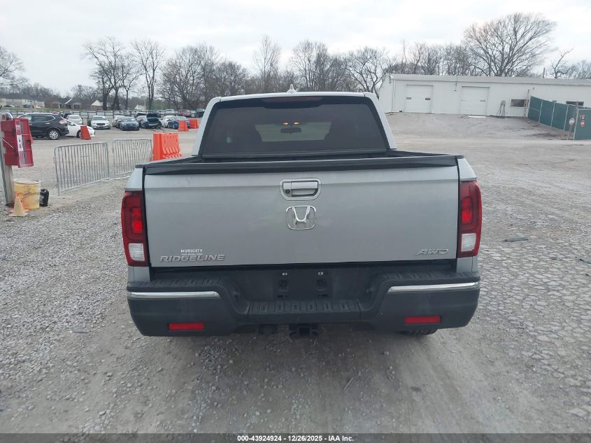 2019 Honda Ridgeline Sport VIN: 5FPYK3F17KB003391 Lot: 43924924