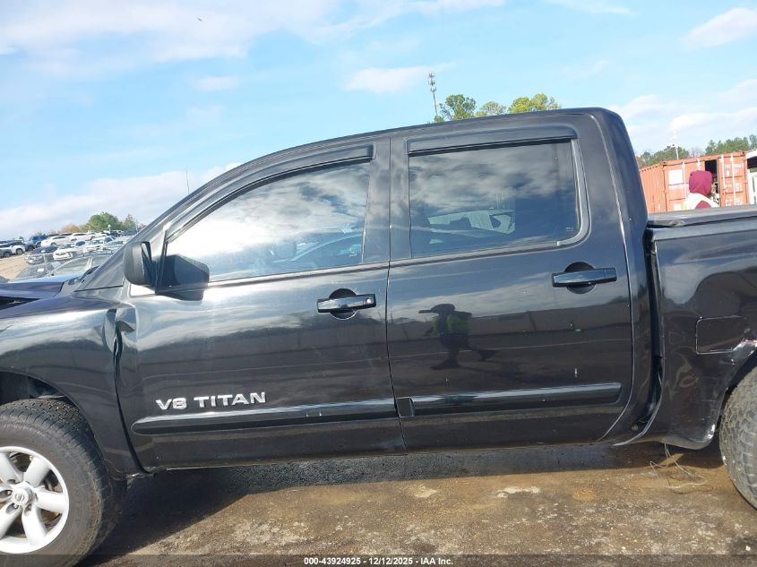 2012 Nissan Titan Sv VIN: 1N6BA0ED8CN303064 Lot: 43924925