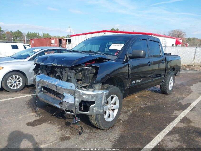 2012 Nissan Titan Sv VIN: 1N6BA0ED8CN303064 Lot: 43924925