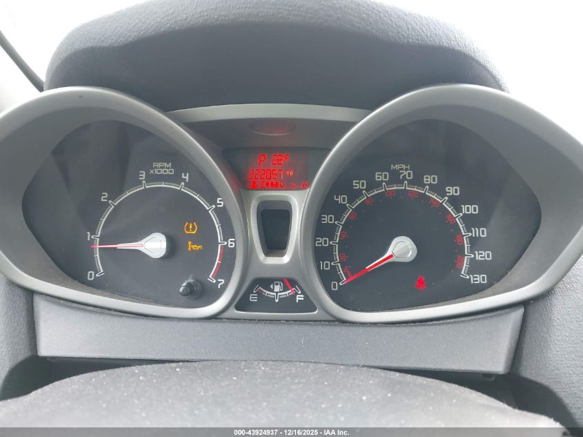 2013 Ford Fiesta Se VIN: 3FADP4BJ5DM137132 Lot: 43924937