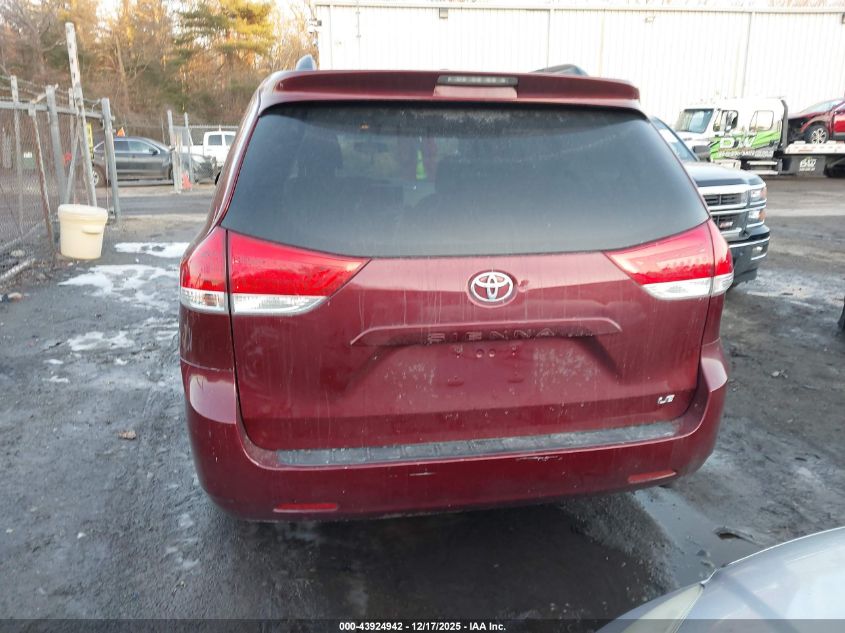2011 Toyota Sienna Le V6 VIN: 5TDKK3DC4BS013939 Lot: 43924942
