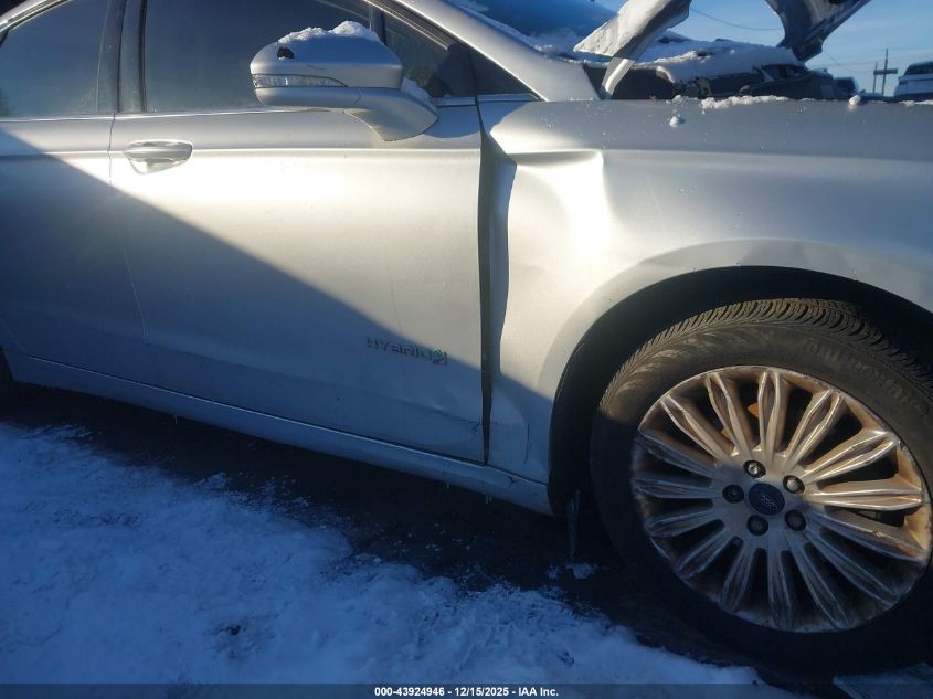 2014 Ford Fusion Hybrid Se VIN: 3FA6P0LU1ER260229 Lot: 43924946