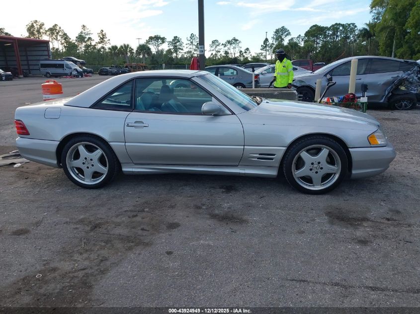 2001 Mercedes-Benz Sl 500 VIN: WDBFA68F41F200069 Lot: 43924949