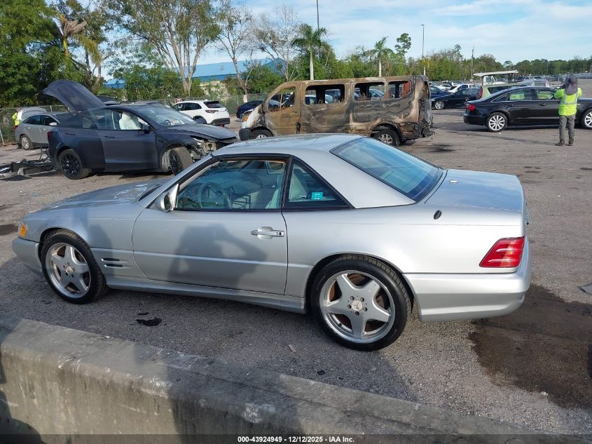 2001 Mercedes-Benz Sl 500 VIN: WDBFA68F41F200069 Lot: 43924949