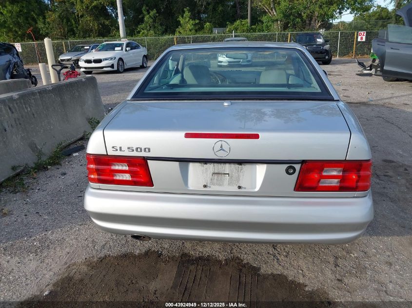 2001 Mercedes-Benz Sl 500 VIN: WDBFA68F41F200069 Lot: 43924949