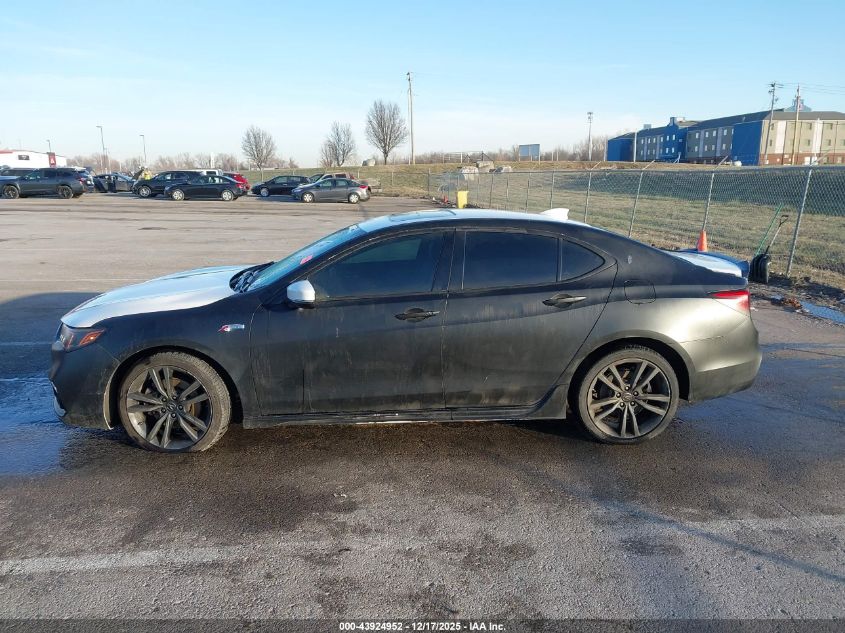 2018 Acura Tlx Tech A-Spec Pkgs VIN: 19UUB2F69JA003074 Lot: 43924952