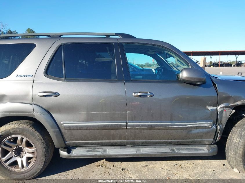 2005 Toyota Sequoia Limited V8 VIN: 5TDBT48A85S246223 Lot: 43924957