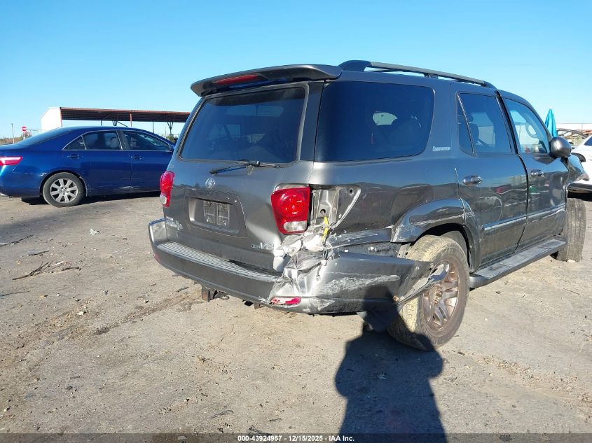 2005 Toyota Sequoia Limited V8 VIN: 5TDBT48A85S246223 Lot: 43924957