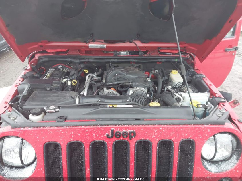 2015 Jeep Wrangler Wrangler X VIN: 1C4AJWBG8FL588042 Lot: 43924958