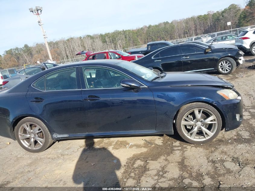 2010 Lexus Is 250 VIN: JTHBF5C22A5112349 Lot: 43924968
