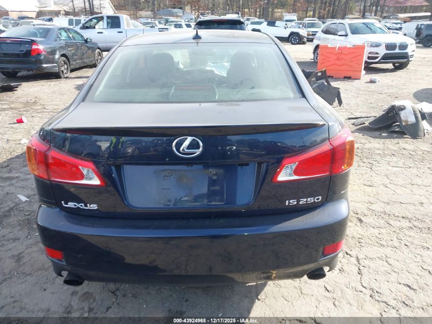 2010 Lexus Is 250 VIN: JTHBF5C22A5112349 Lot: 43924968