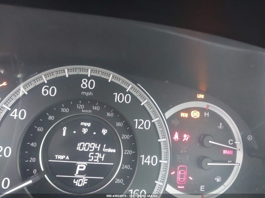 2014 Honda Accord Ex-L VIN: 1HGCR2F89EA296795 Lot: 43924970