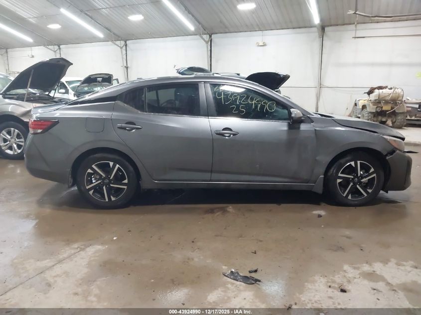 2025 Nissan Sentra Sv VIN: 3N1AB8CV7SY342545 Lot: 43924990