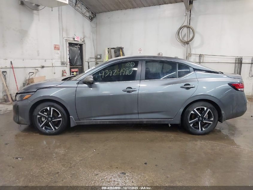 2025 Nissan Sentra Sv VIN: 3N1AB8CV7SY342545 Lot: 43924990