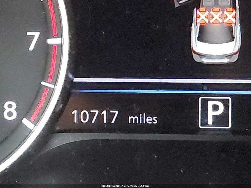 2025 Nissan Sentra Sv VIN: 3N1AB8CV7SY342545 Lot: 43924990