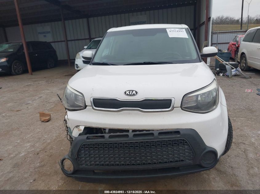 2015 Kia Soul VIN: KNDJN2A24F7130087 Lot: 43924993