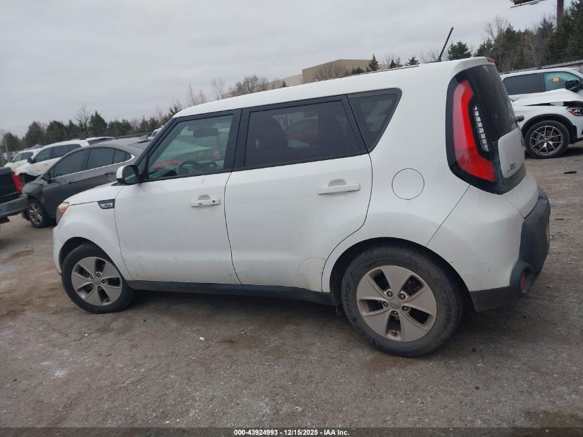 2015 Kia Soul VIN: KNDJN2A24F7130087 Lot: 43924993