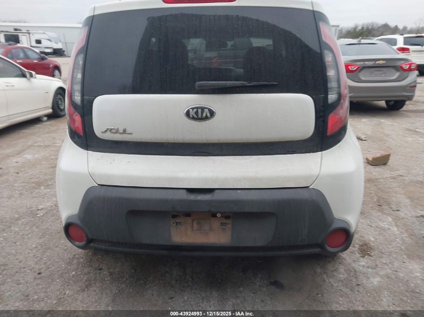 2015 Kia Soul VIN: KNDJN2A24F7130087 Lot: 43924993