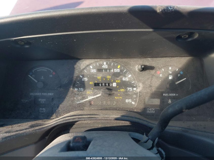 1993 Ford Taurus Gl VIN: 1FALP52U5PG307662 Lot: 43924999