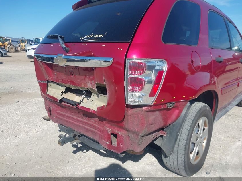 2005 Chevrolet Equinox Ls VIN: 2CNDL13F256201150 Lot: 43925008
