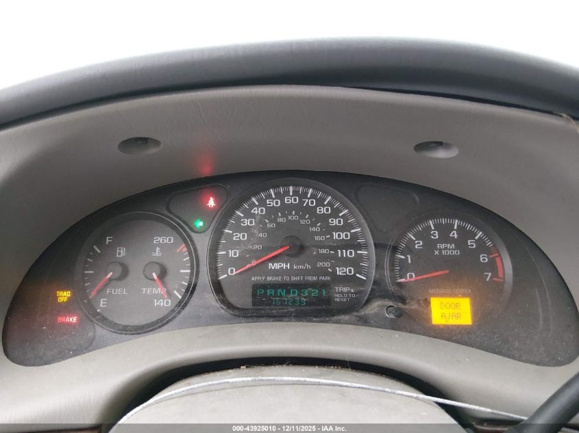 2004 Chevrolet Impala Ls VIN: 2G1WH55K749165994 Lot: 43925010