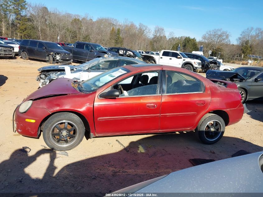 2004 Dodge Neon Sxt VIN: 1B3ES56C24D613543 Lot: 43925012