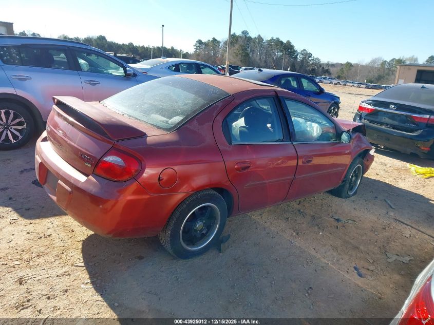 2004 Dodge Neon Sxt