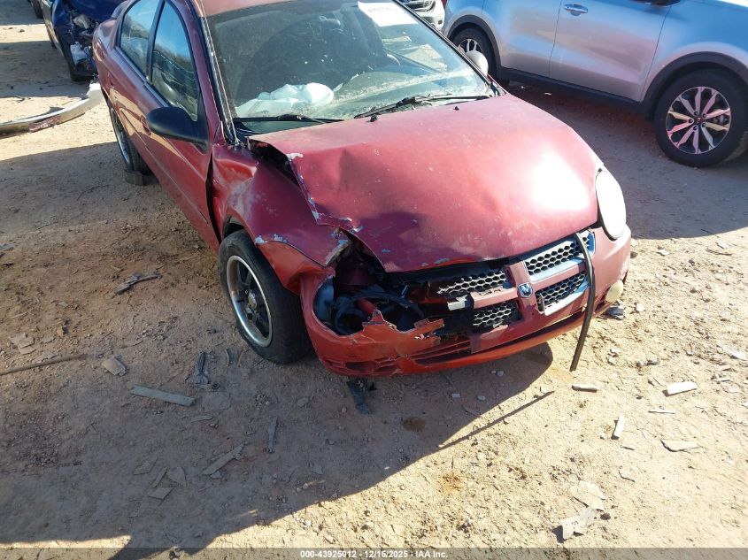 2004 Dodge Neon Sxt VIN: 1B3ES56C24D613543 Lot: 43925012