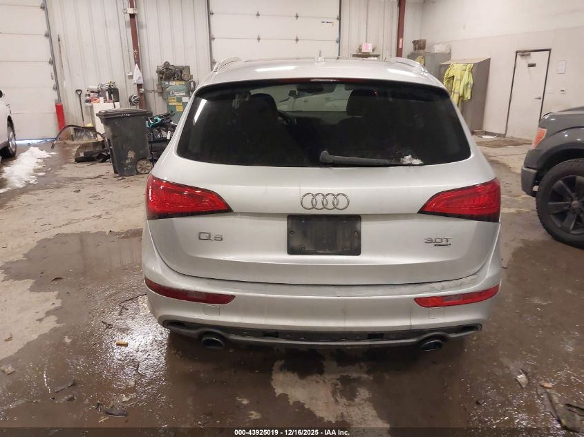 2013 Audi Q5 3.0T Premium Plus VIN: WA1DGAFPXDA038093 Lot: 43925019