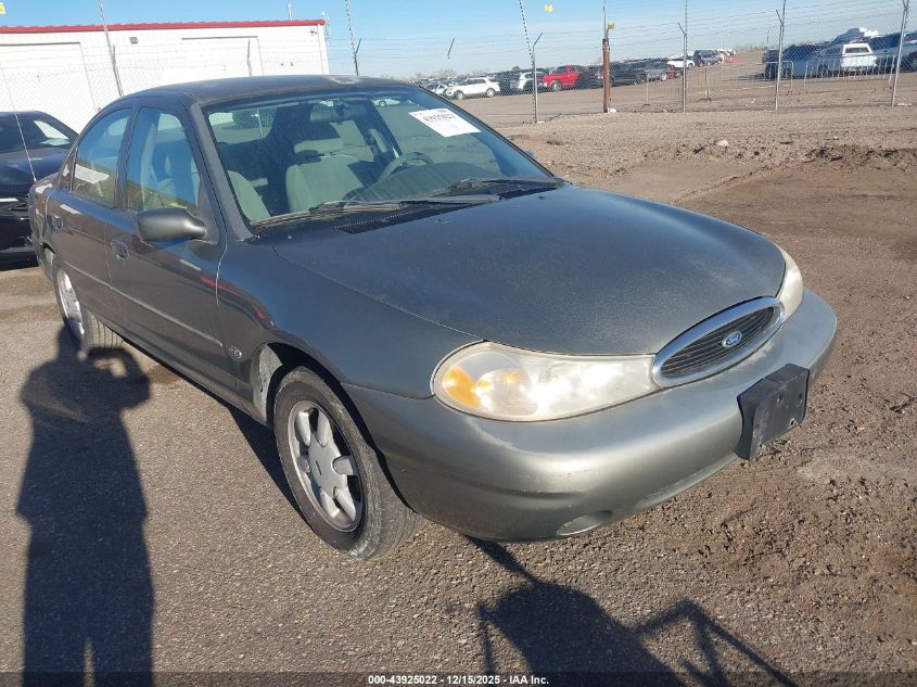 1998 Ford Contour Lx VIN: 1FAFP6635WK250086 Lot: 43925022