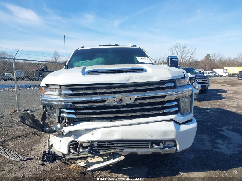 2022 Chevrolet Silverado 2500Hd 4Wd Standard Bed High Country VIN: 1GC1YREY8NF338962 Lot: 43925033