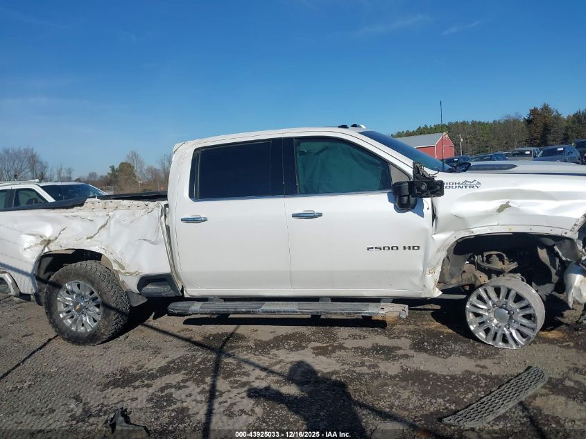 2022 Chevrolet Silverado 2500Hd 4Wd Standard Bed High Country VIN: 1GC1YREY8NF338962 Lot: 43925033