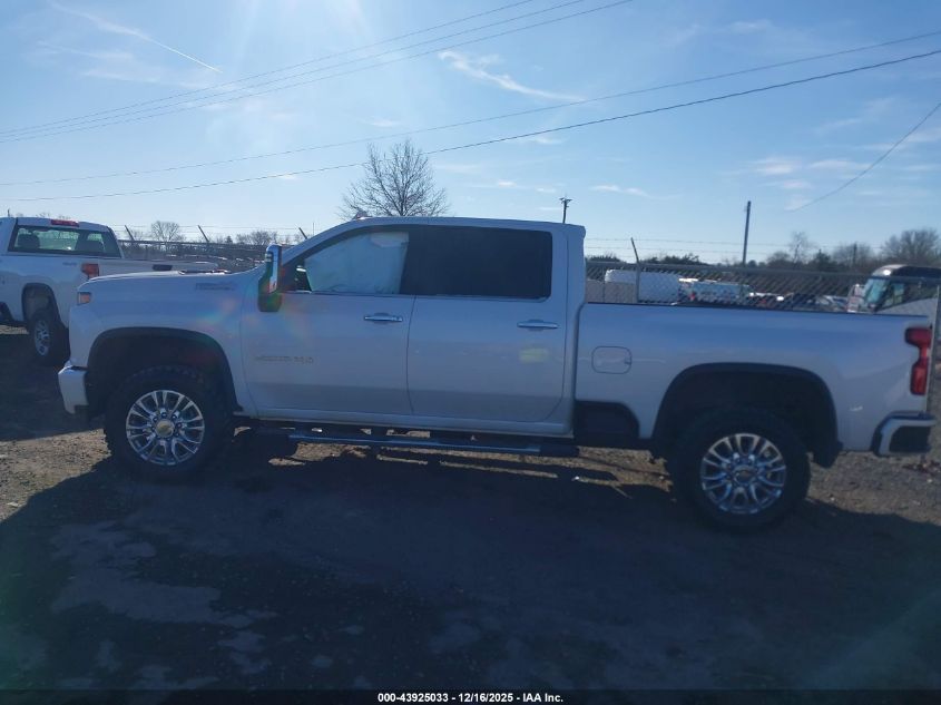 2022 Chevrolet Silverado 2500Hd 4Wd Standard Bed High Country VIN: 1GC1YREY8NF338962 Lot: 43925033