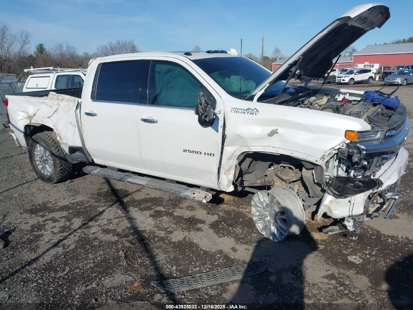 2022 Chevrolet Silverado 2500Hd 4Wd Standard Bed High Country VIN: 1GC1YREY8NF338962 Lot: 43925033